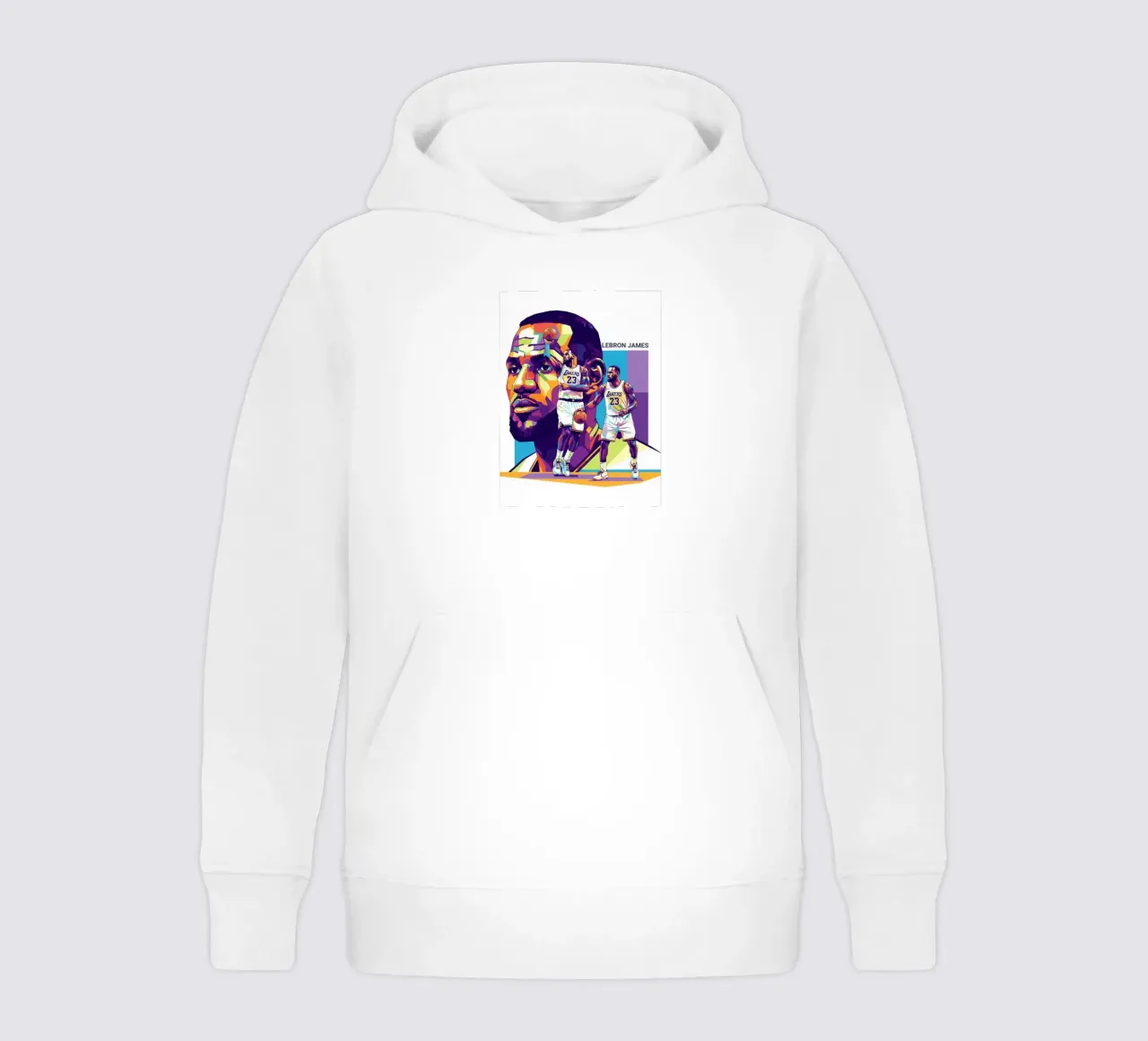Lebron James-WPAP art style 2 felpa bambino con cappuccio da Hantamrata