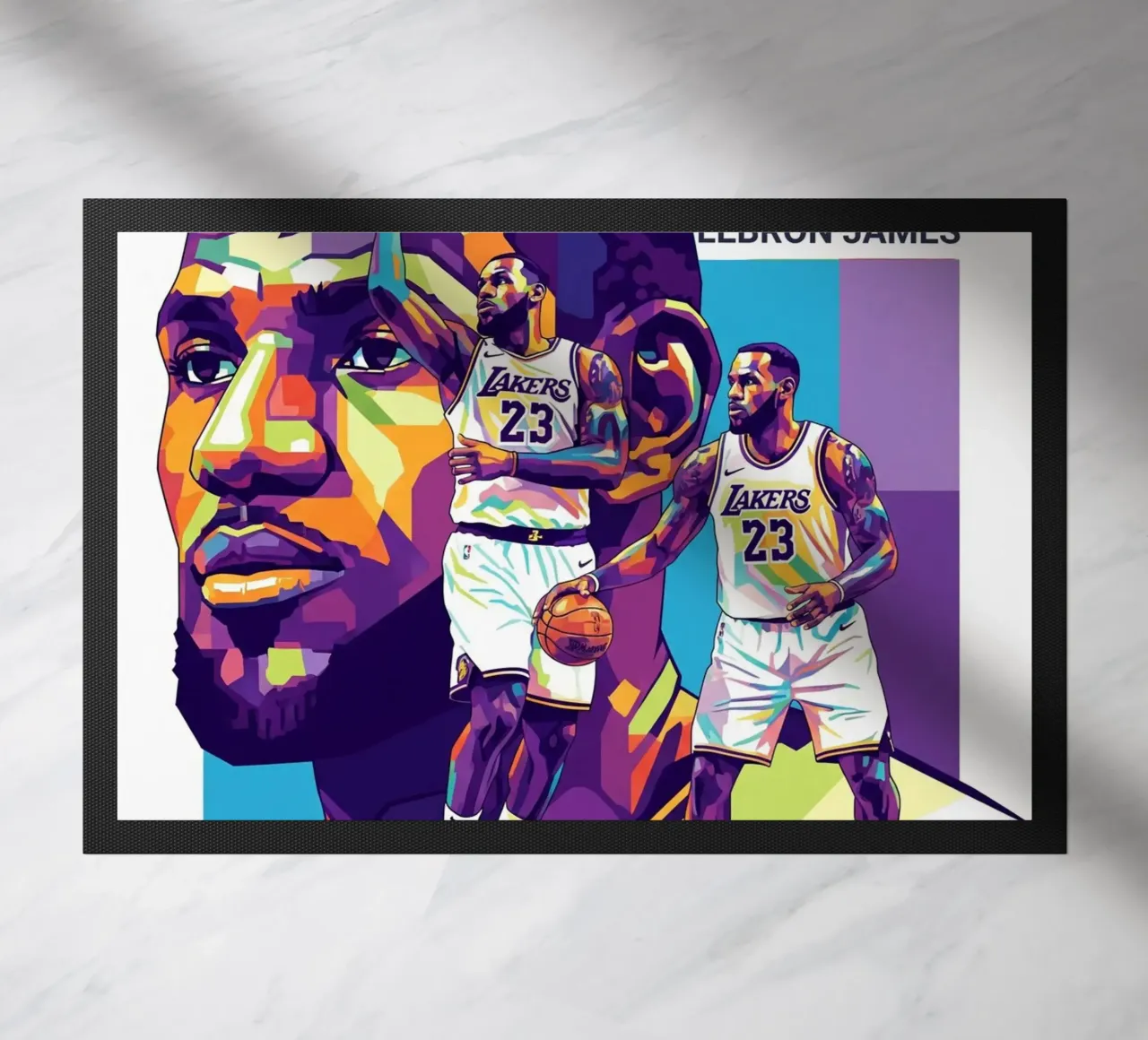Lebron James-WPAP art style 2 zerbino da Hantamrata