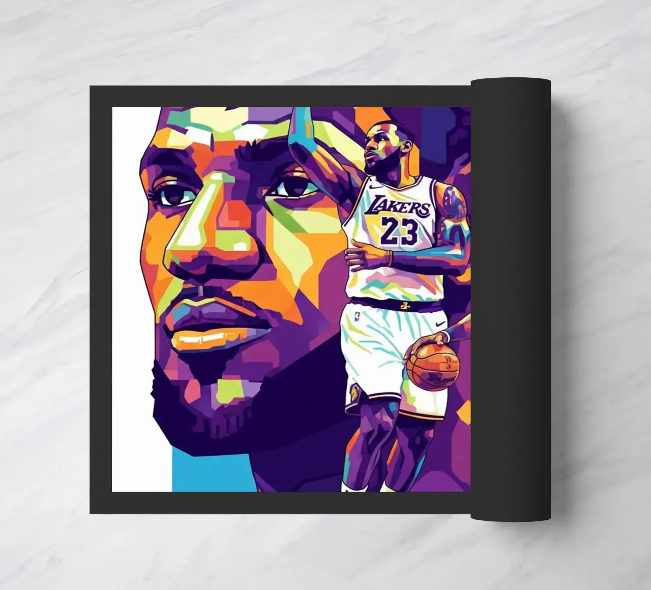 Lebron James-WPAP art style 2 zerbino da Hantamrata