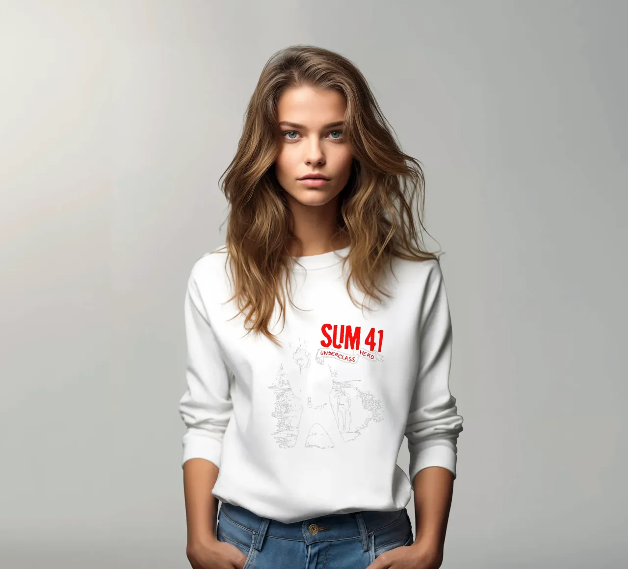 Felpa classica Underclass Hero by SUM 41 felpa da chasersonlyapparel