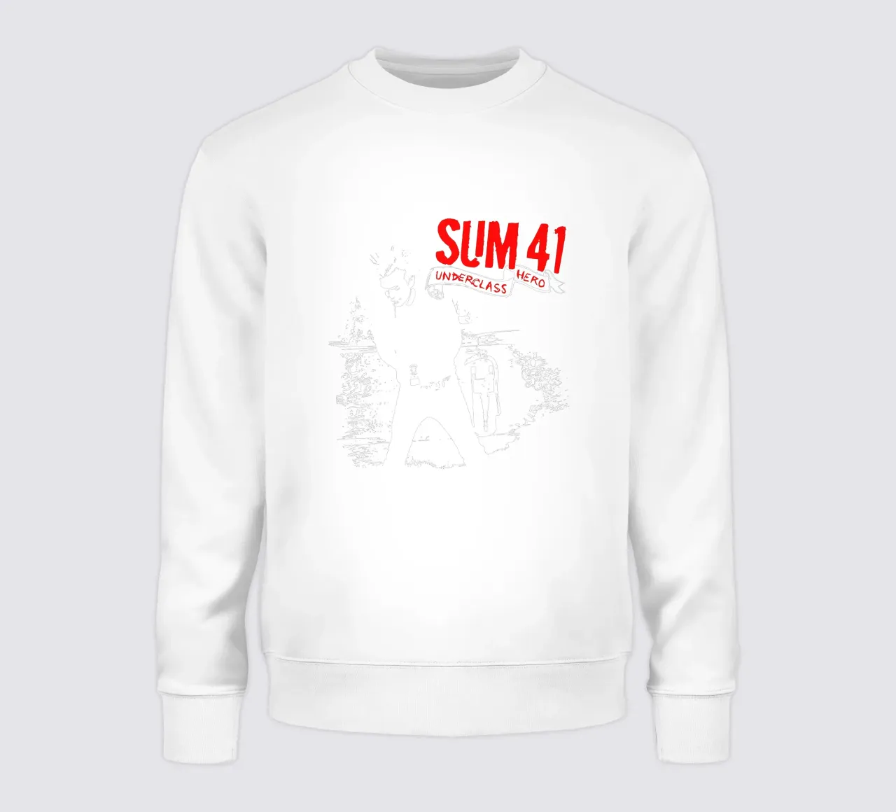 Felpa classica Underclass Hero by SUM 41 felpa da chasersonlyapparel