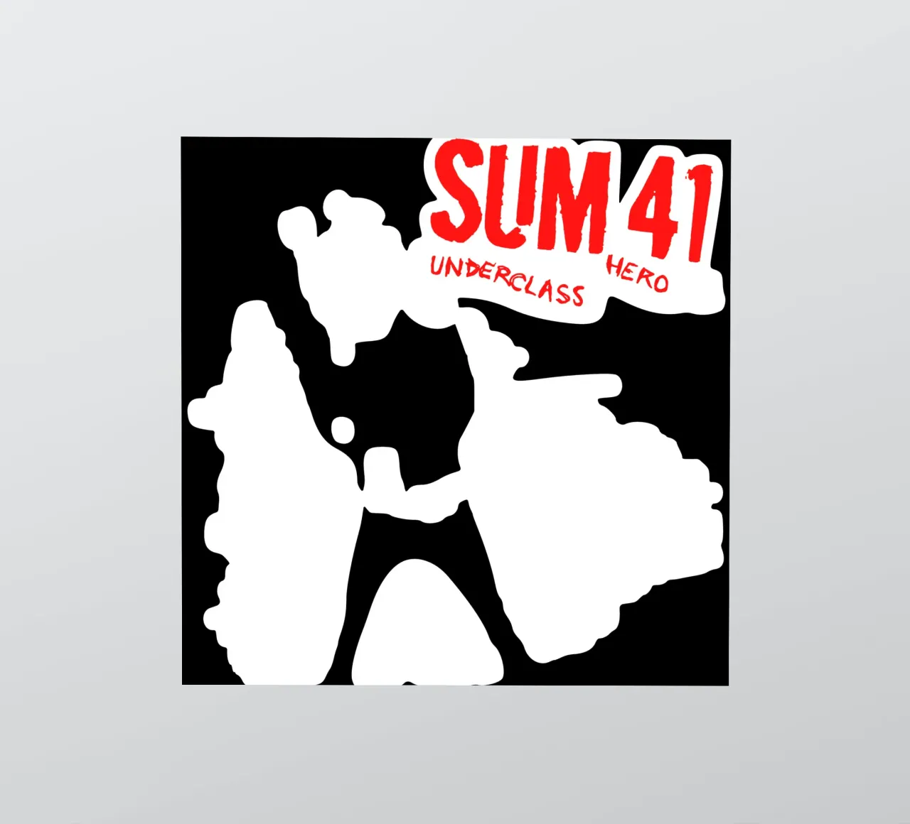 Felpa classica Underclass Hero by SUM 41 adesivo da chasersonlyapparel