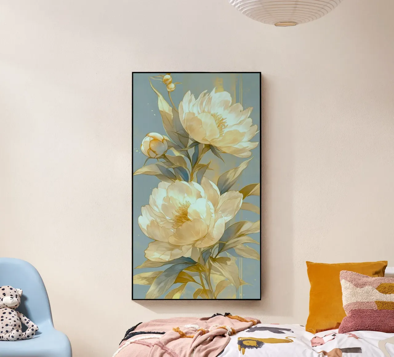 flowers peonies plexiglass da Histrol