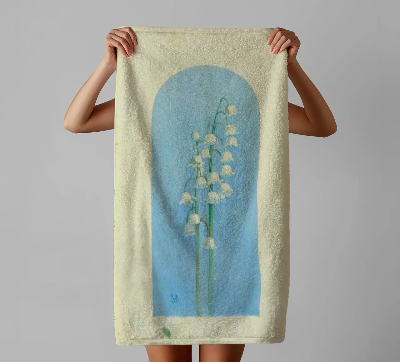 lily of the valley asciugamano da bagno da Histrol