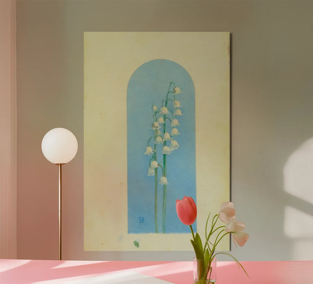 lily of the valley alluminio dibond da Histrol