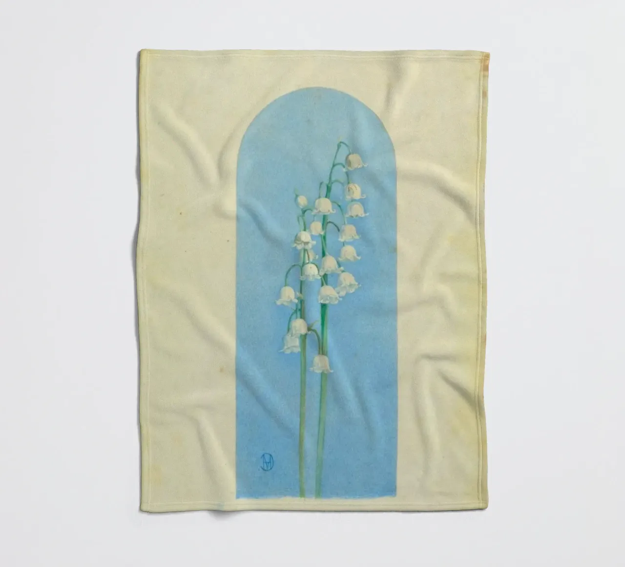 lily of the valley coperta in pile da Histrol