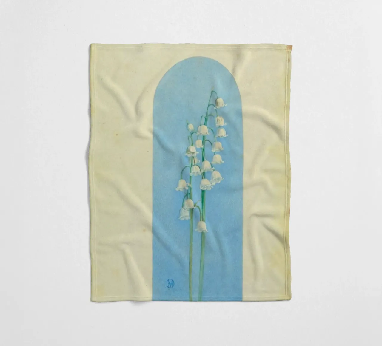 lily of the valley coperta in pile da Histrol