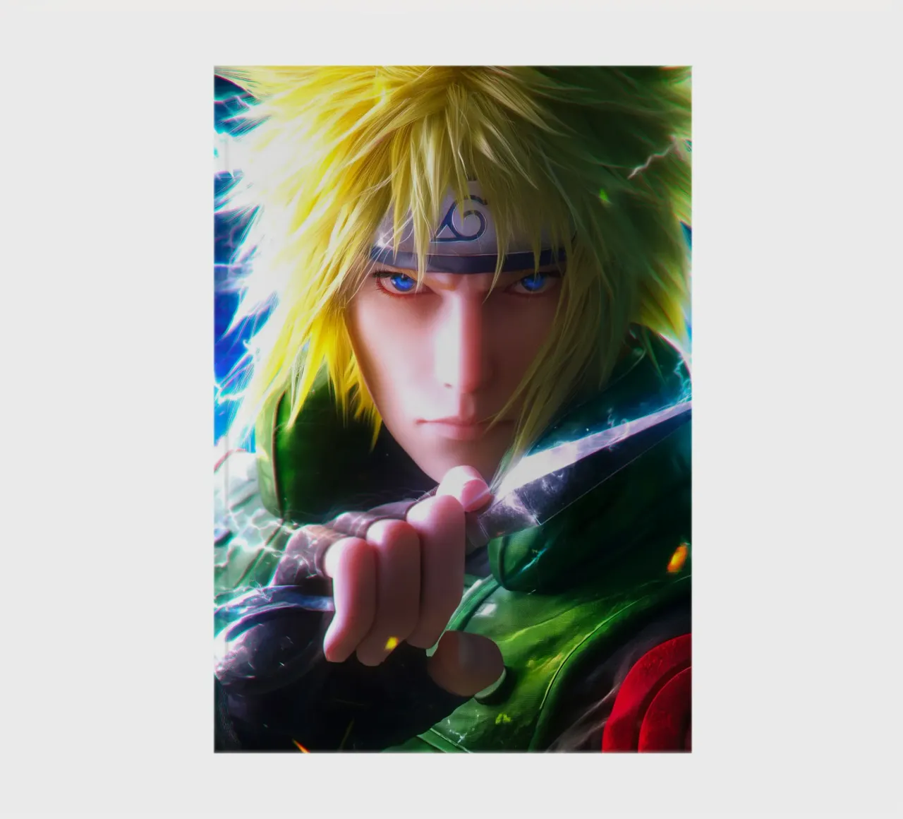 Minato Naruto Anime notebook by Fleur de Lys