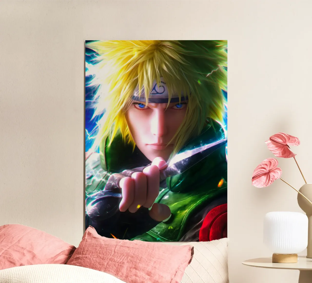 Minato Naruto Anime carta hahnemühle da Fleur de Lys