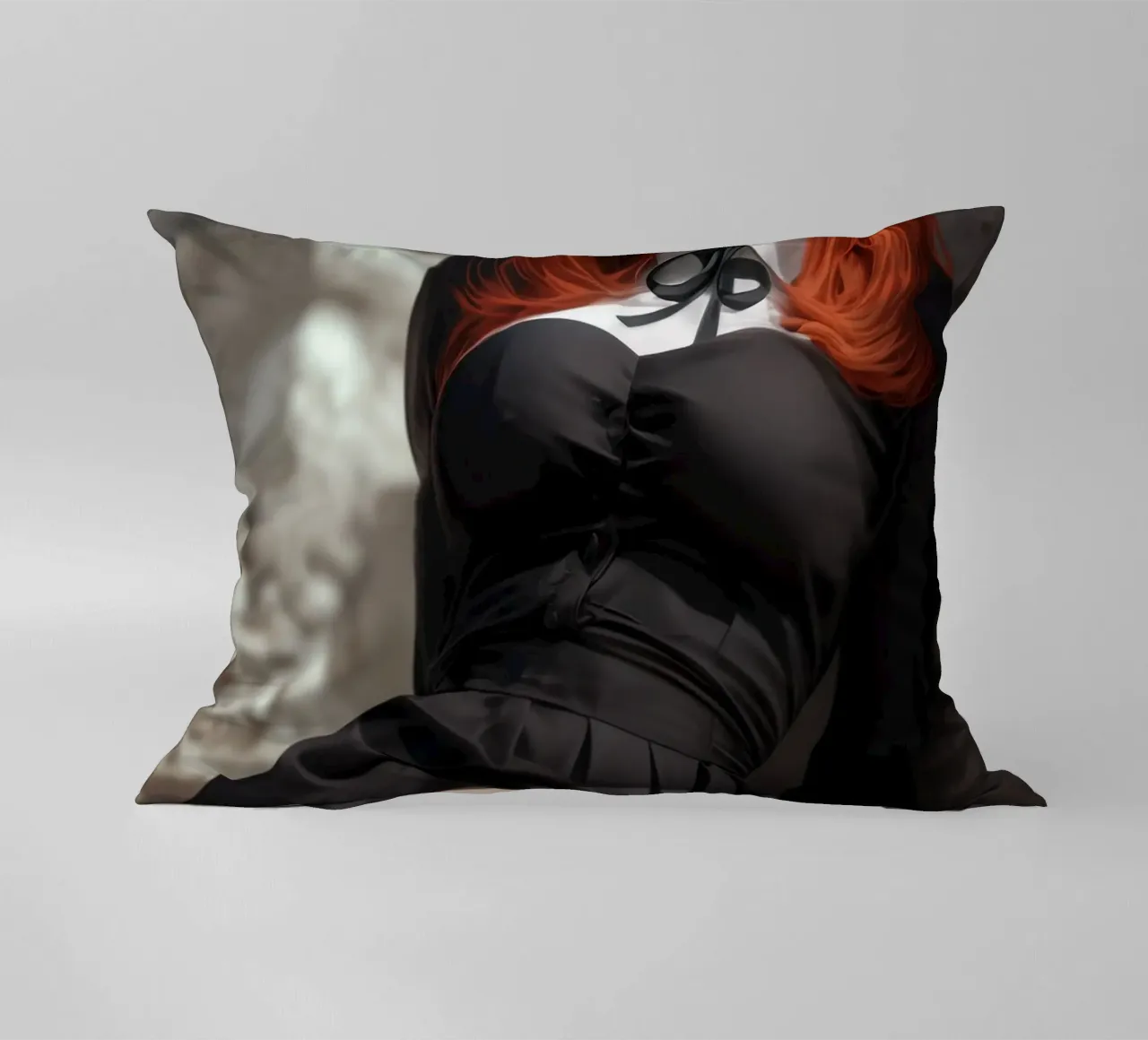 Makima Chainsaw Man Anime decorative cushion by Fleur de Lys
