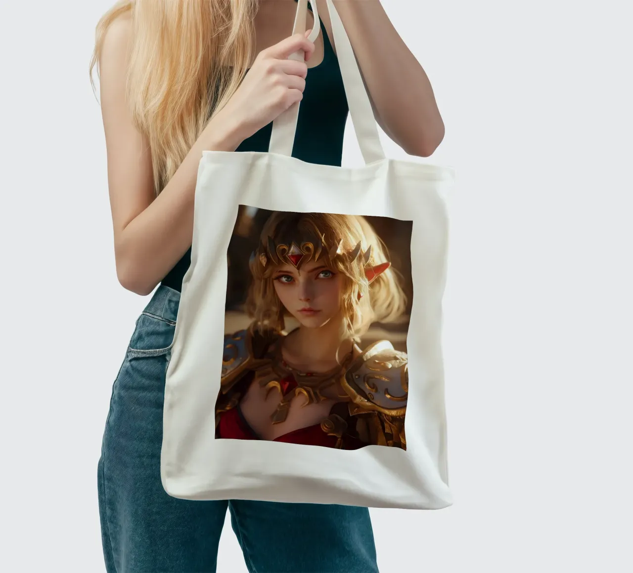 Prinses Zelda jute draagtas van Fleur de Lys