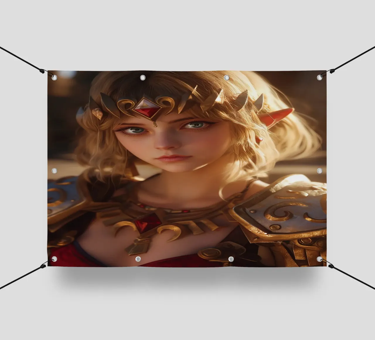 Principessa Zelda telo in pvc da Fleur de Lys