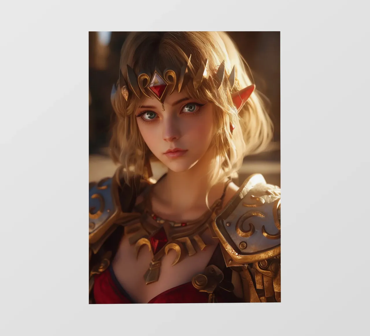 Principessa Zelda telo in pvc da Fleur de Lys