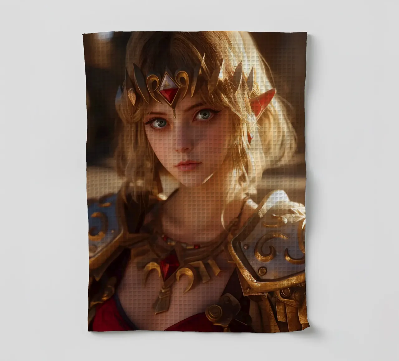 Principessa Zelda canovaccio da cucina da Fleur de Lys