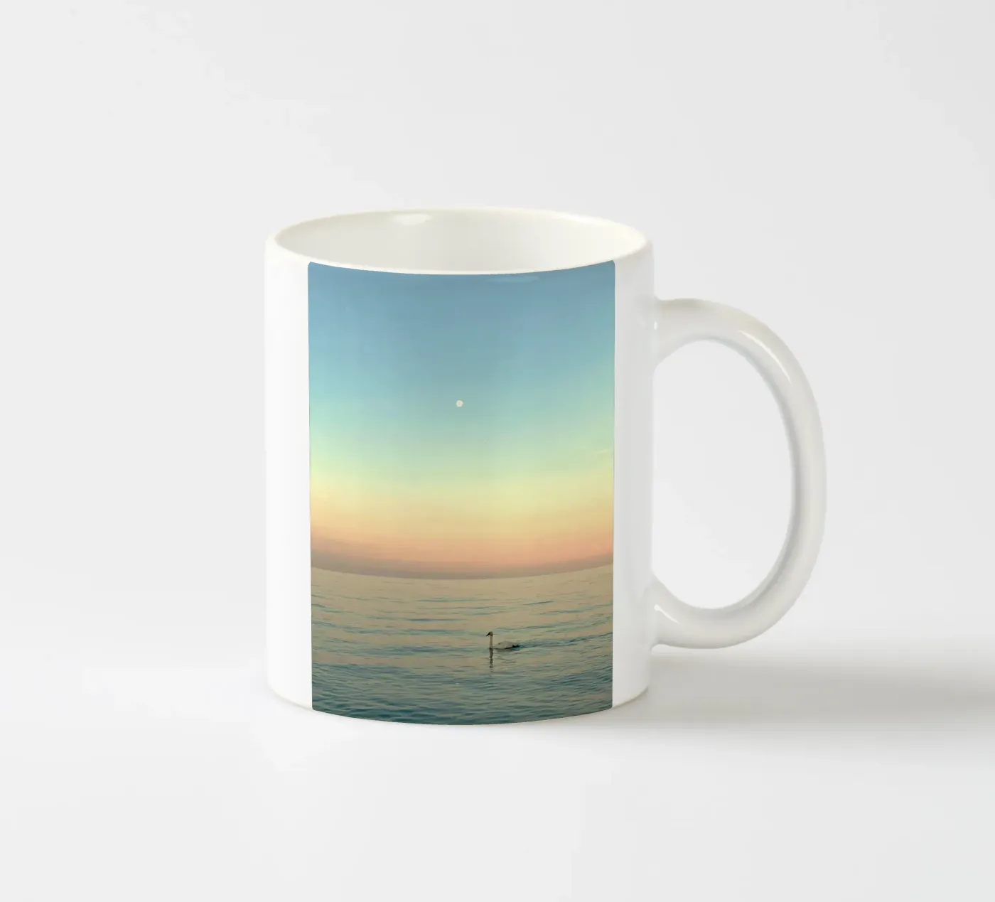 reflection serenity ceramic mug by prindy