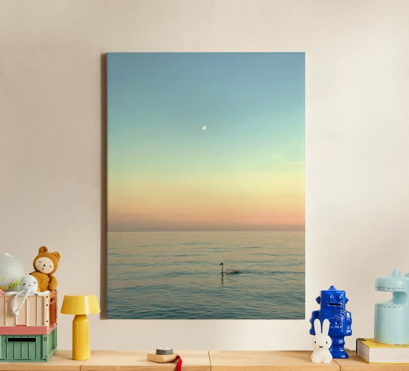 reflection serenity canvas van prindy