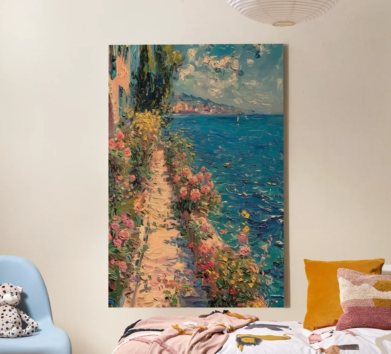 foliage sunny canvas by prindy