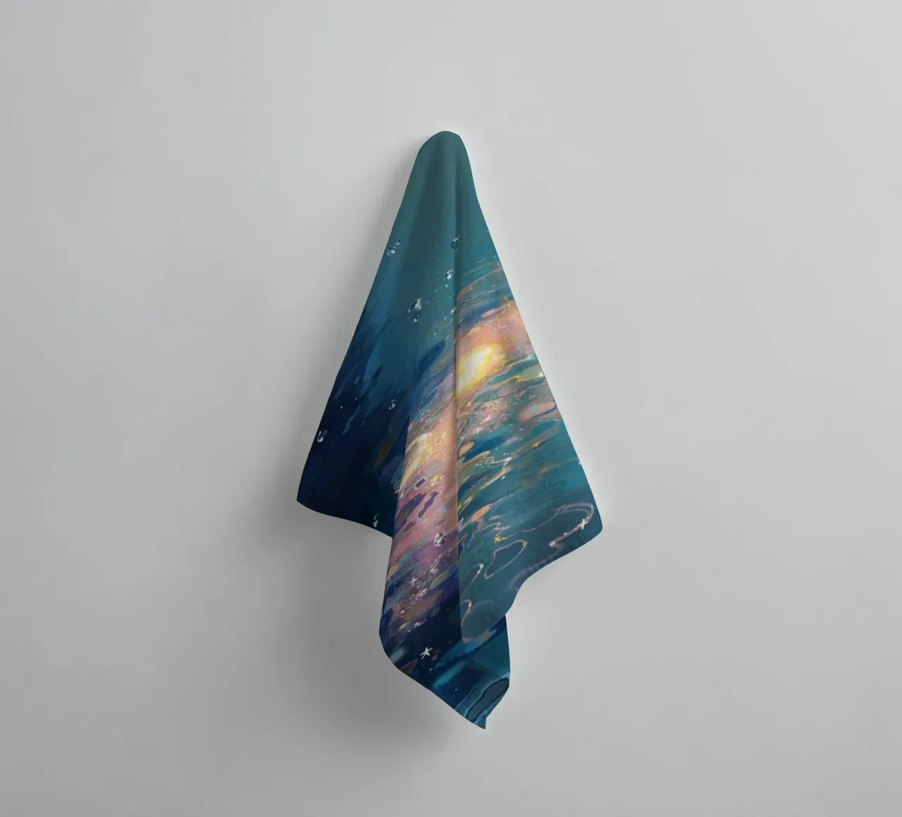 luminescence surface towel by Histrol