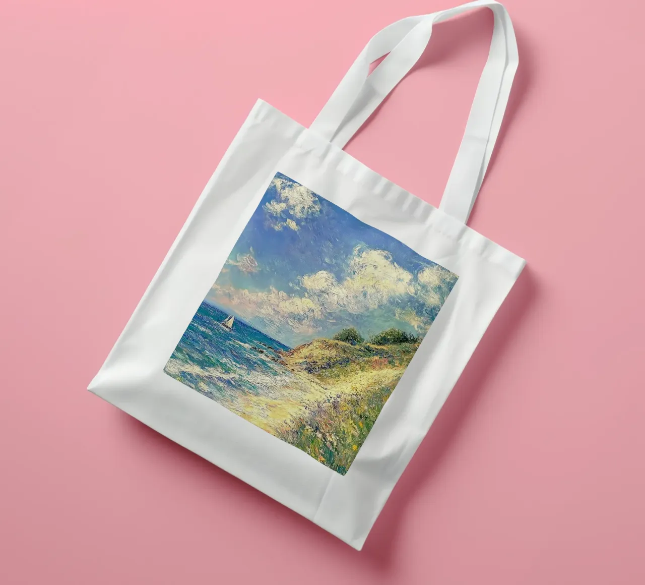 waves cliff tote bag by prindy