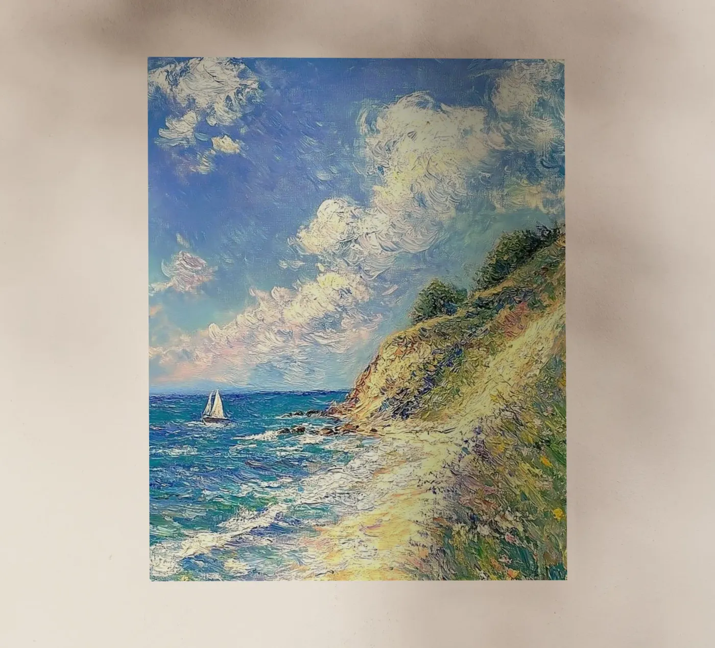 waves cliff pellicola backlit da prindy