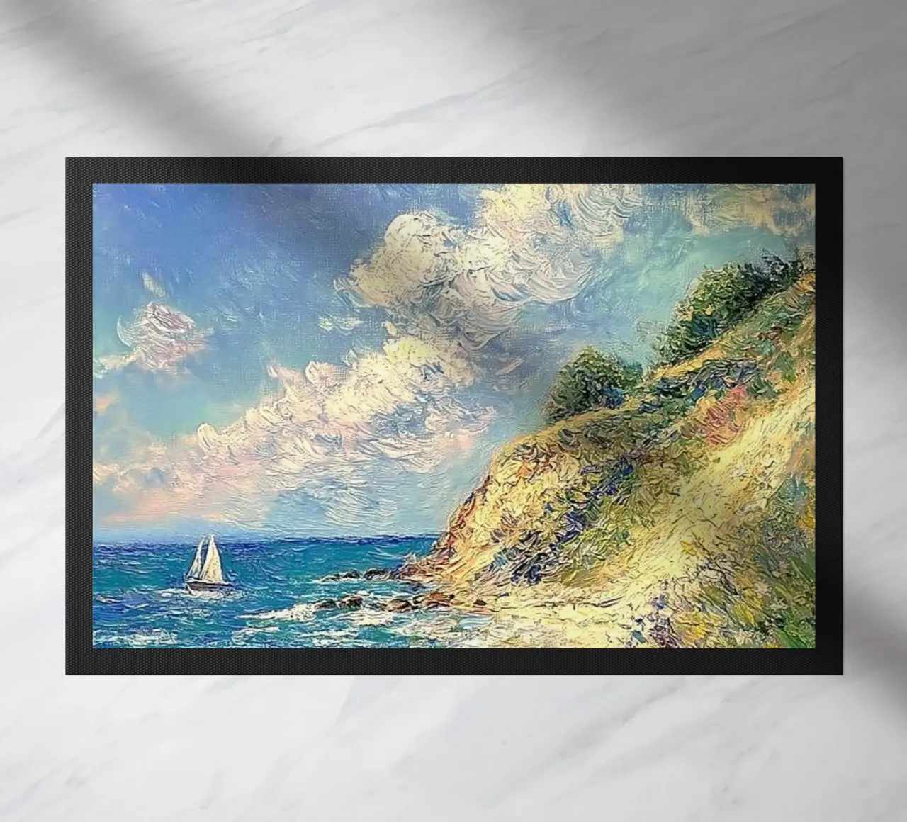 waves cliff deurmat van prindy