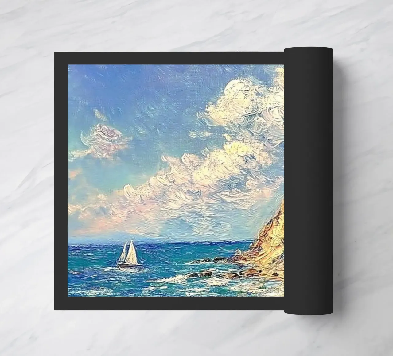 waves cliff deurmat van prindy