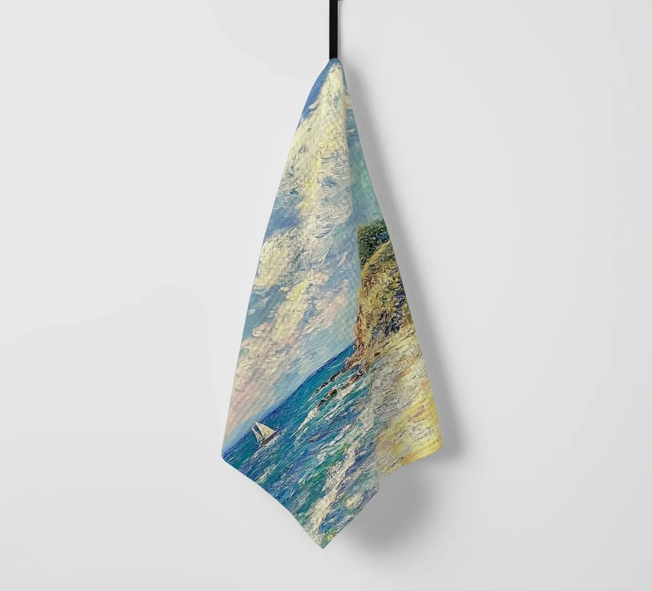waves cliff canovaccio da cucina da prindy