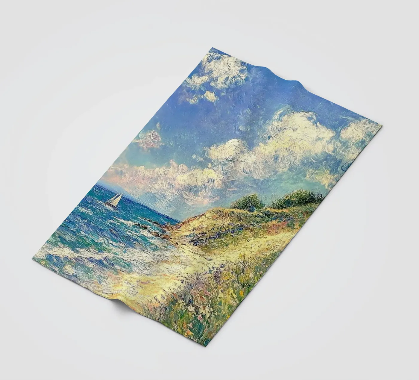 waves cliff coperta in pile da prindy