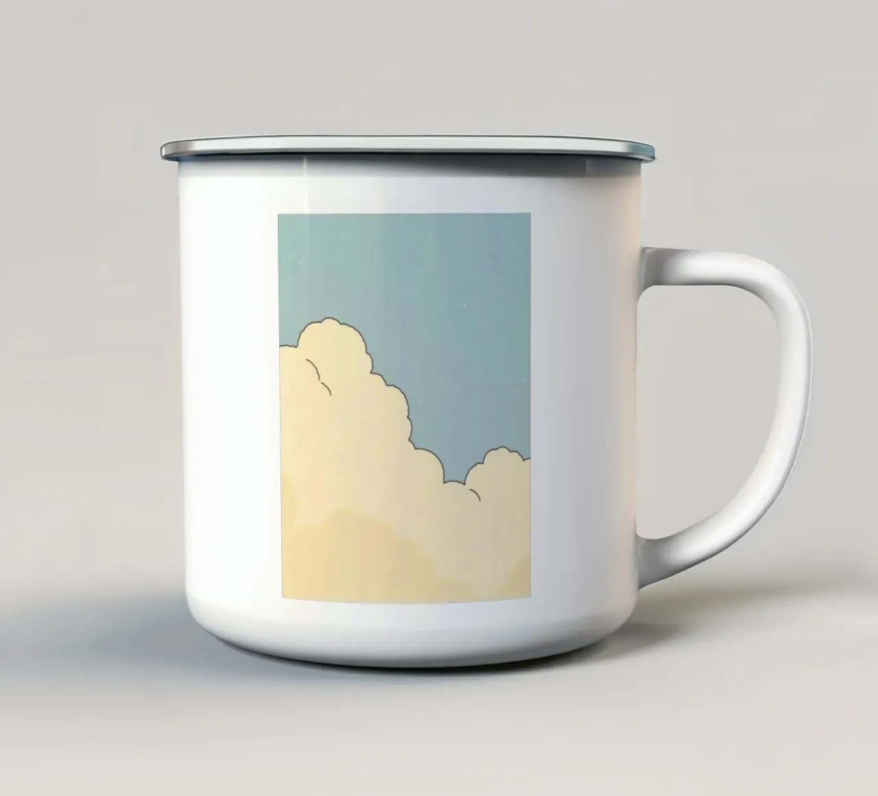 nature airy tazza in smalto da Histrol