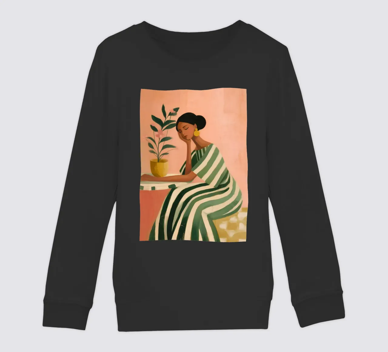 Dreaming Between Petals and Patterns felpa bambino da Clara August