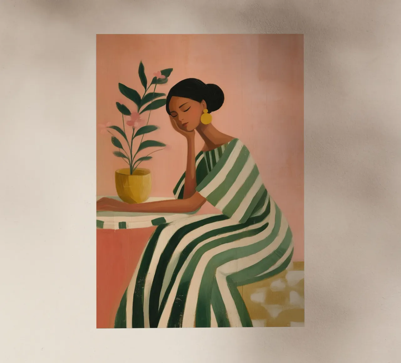 Dreaming Between Petals and Patterns pellicola backlit da Clara August