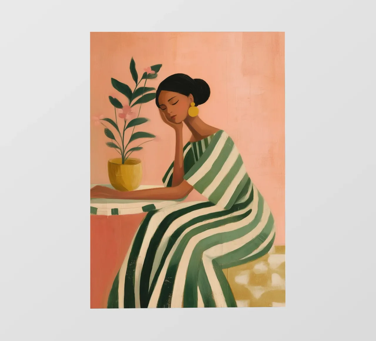 Dreaming Between Petals and Patterns pellicola backlit da Clara August