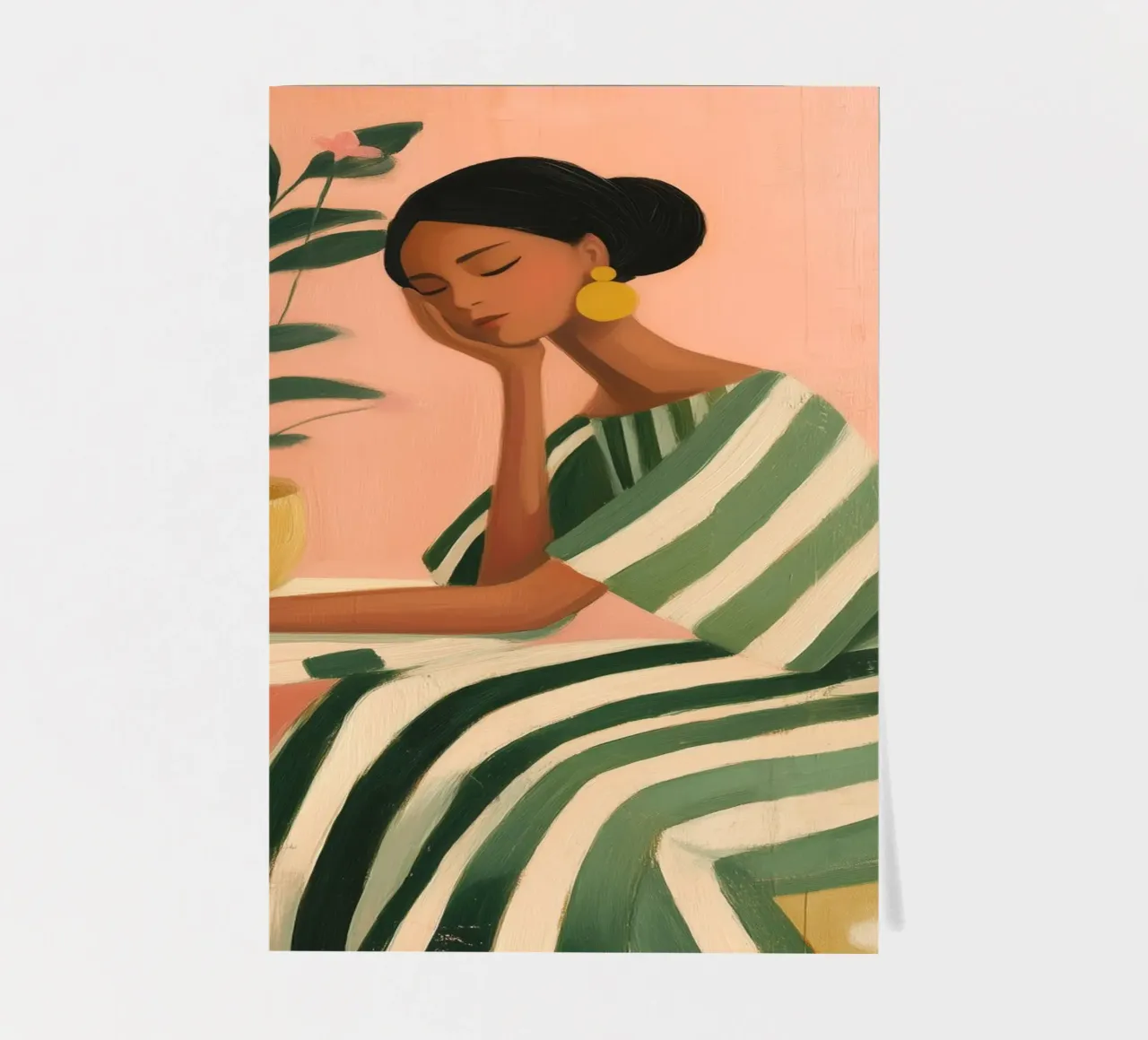 Dreaming Between Petals and Patterns foglio adesivo da Clara August