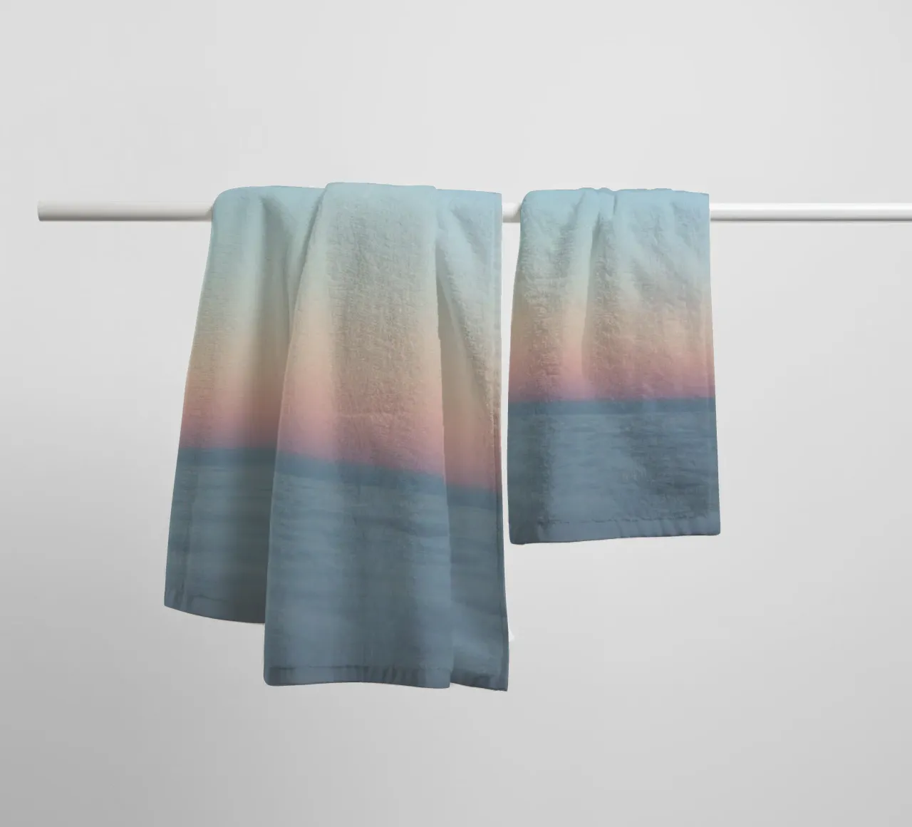 tranquility serenity evening asciugamano da bagno da prindy