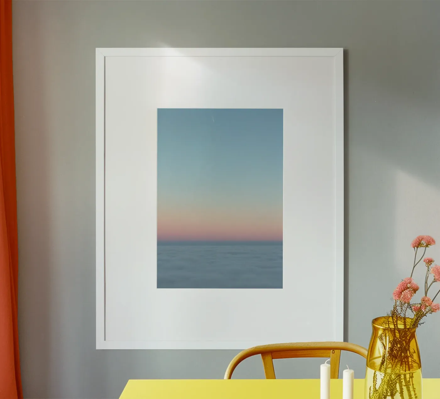 tranquility serenity evening poster da prindy