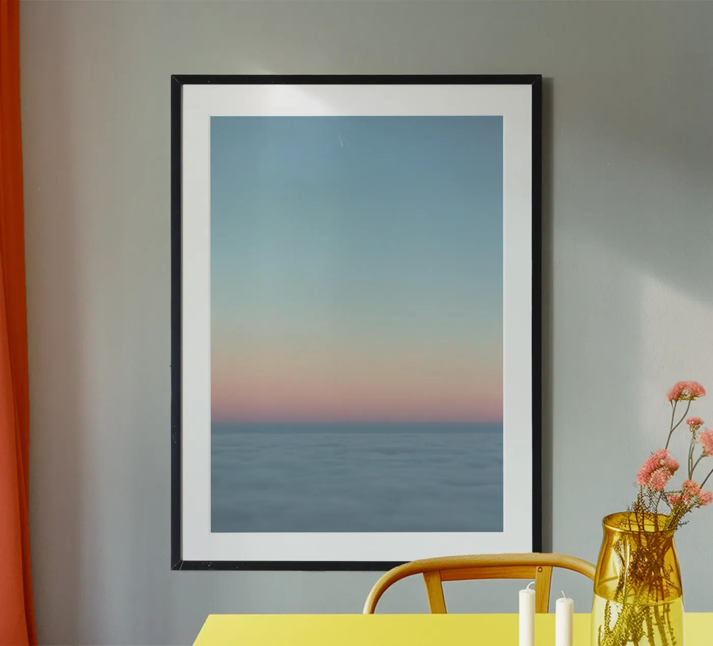 tranquility serenity evening poster da prindy