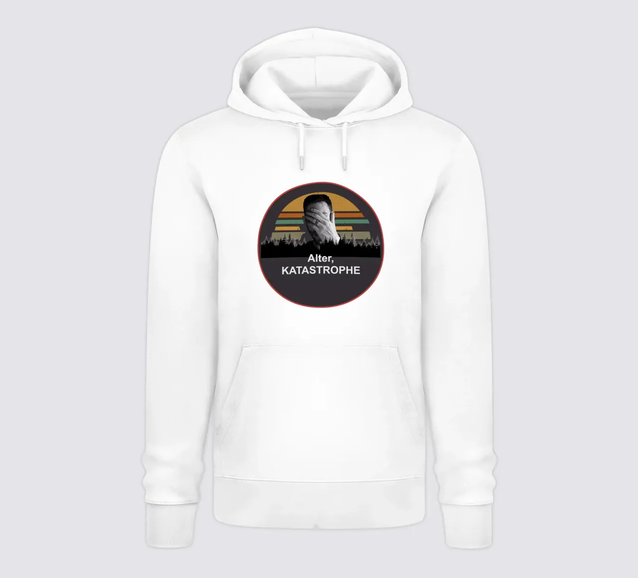 Katastrophe felpa con cappuccio da katastrophe