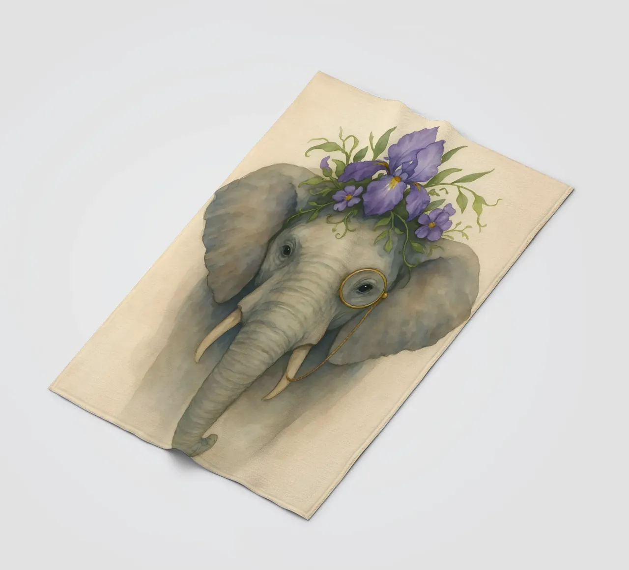 Der edle Wächter Fleecedecke von Graceful Desine