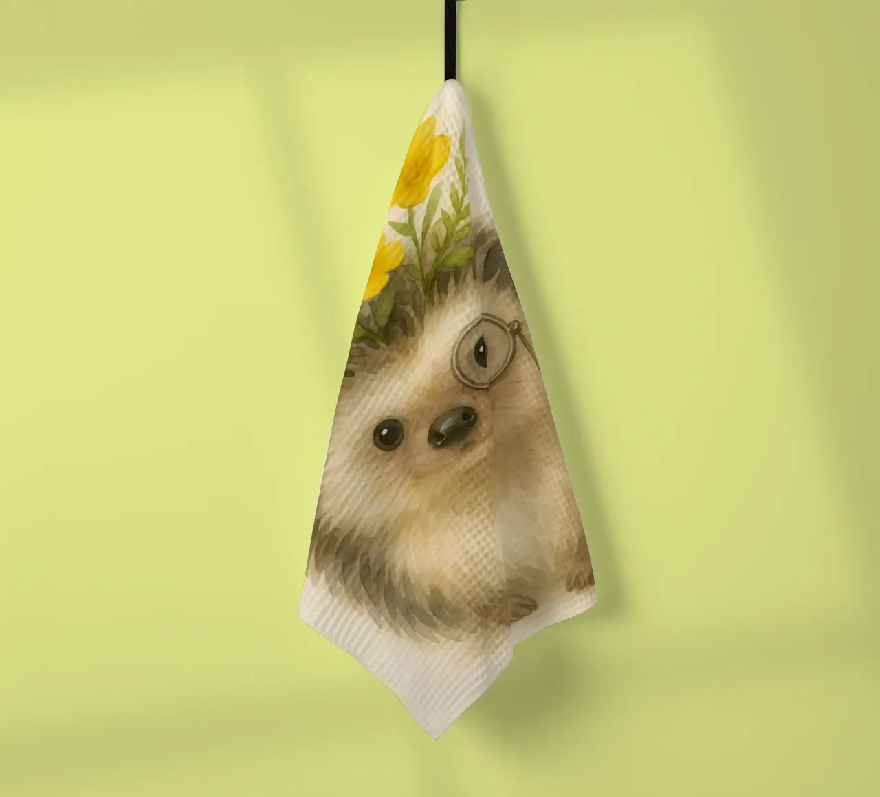 Der Gecko-Igel Geschirrtuch von Graceful Desine