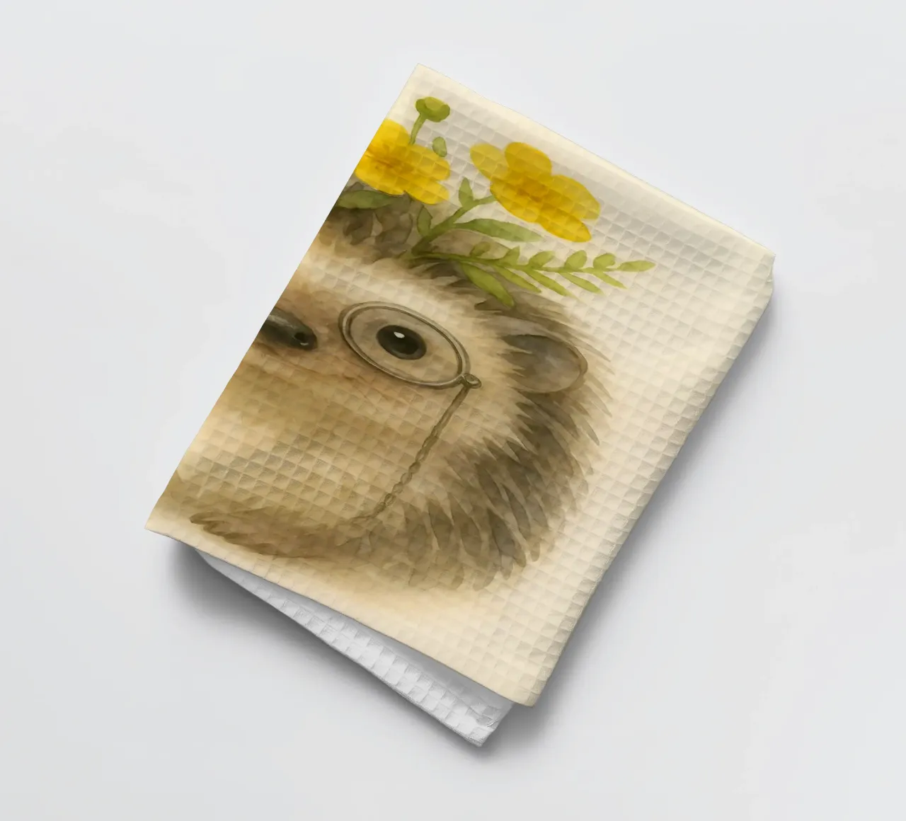 Der Gecko-Igel Geschirrtuch von Graceful Desine