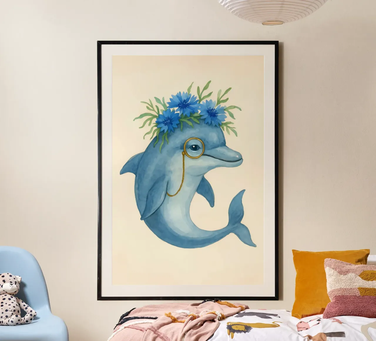 Il Delfino Dapper carta hahnemühle da Graceful Desine