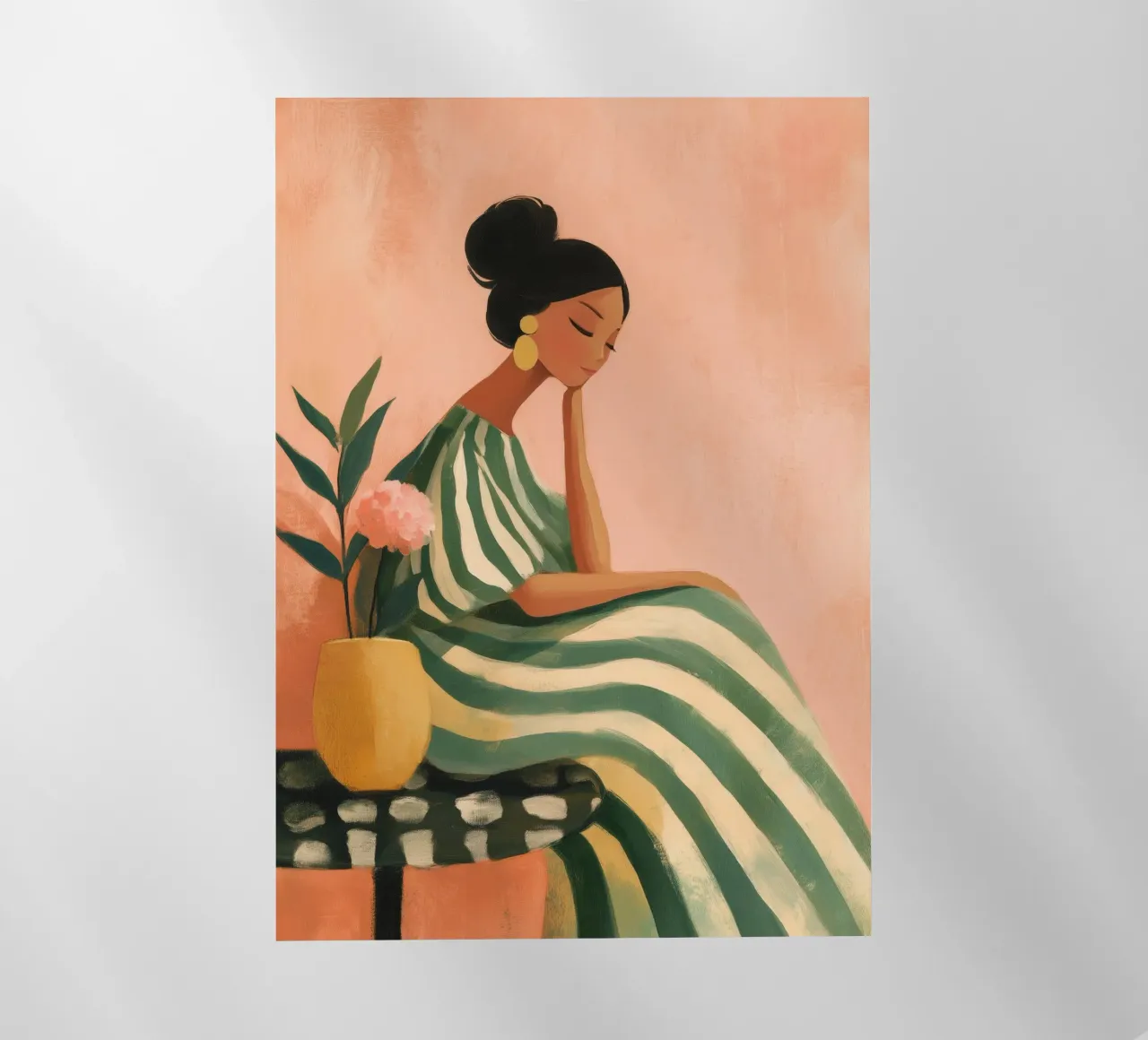 The Soft Geometry of Stillness pellicola backlit da Clara August