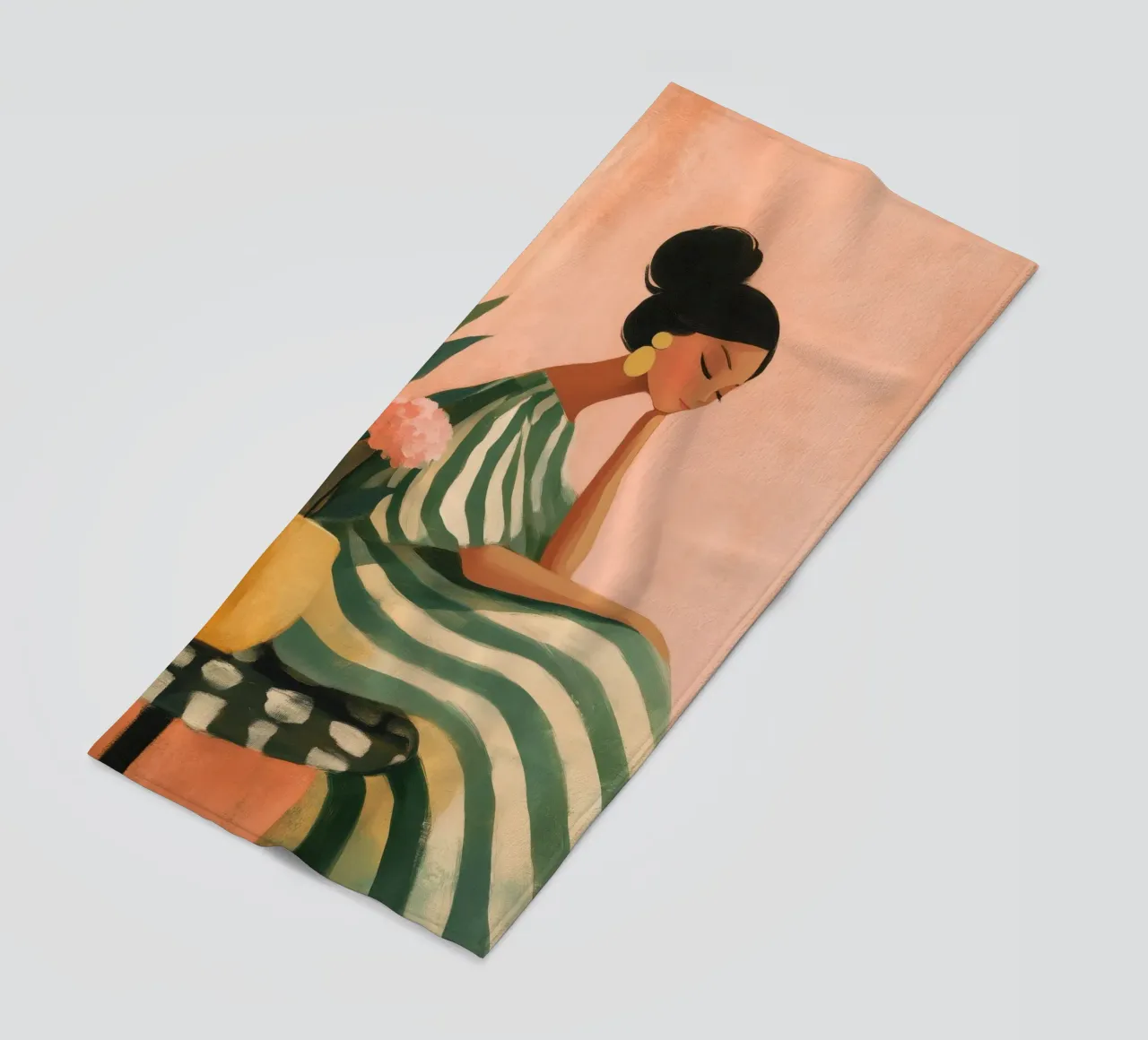 The Soft Geometry of Stillness telo mare da Clara August