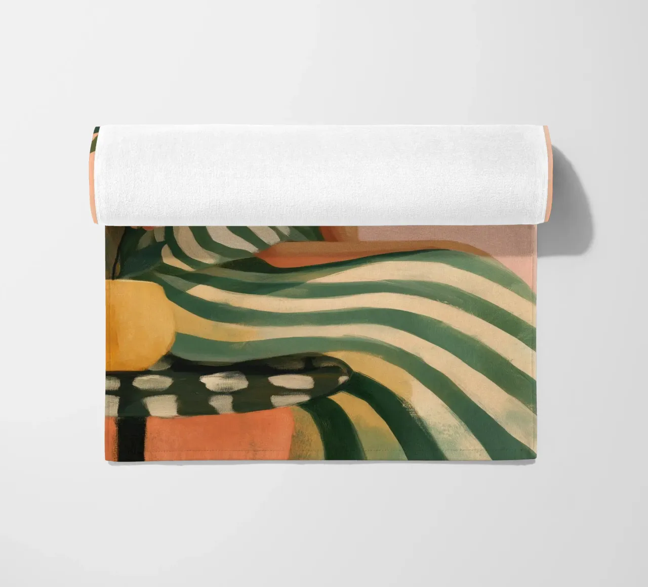 The Soft Geometry of Stillness telo mare da Clara August