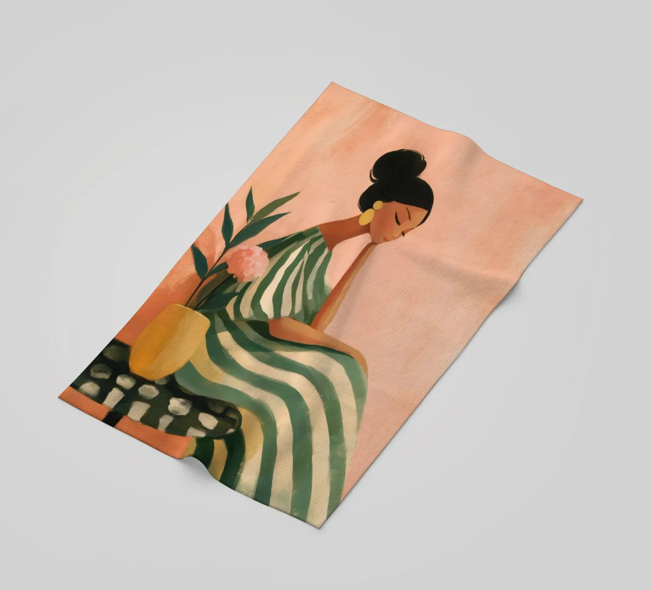 The Soft Geometry of Stillness telo mare da Clara August