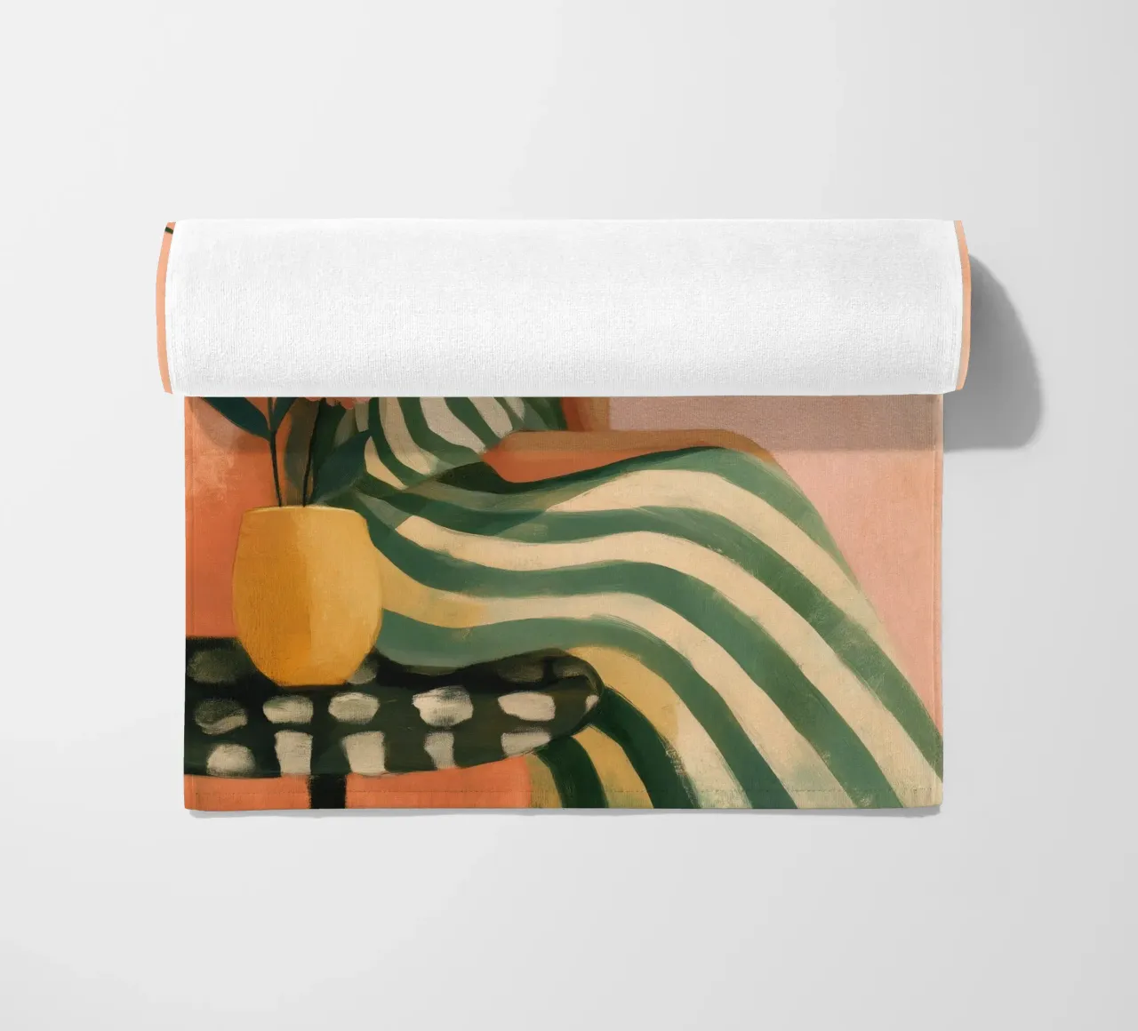 The Soft Geometry of Stillness telo mare da Clara August