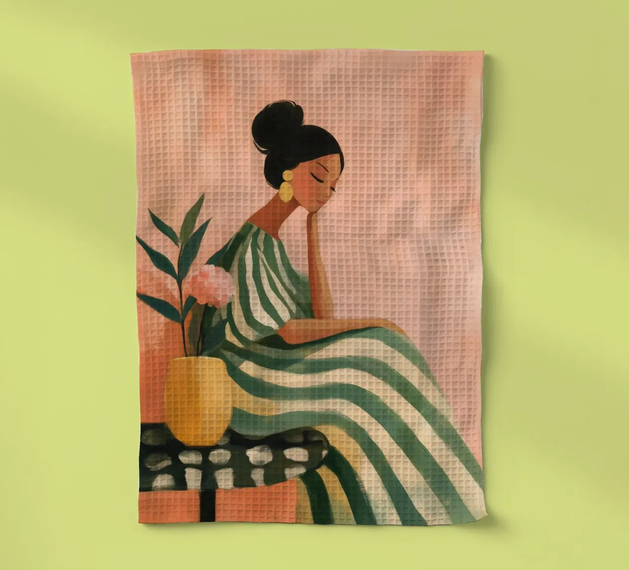 The Soft Geometry of Stillness canovaccio da cucina da Clara August