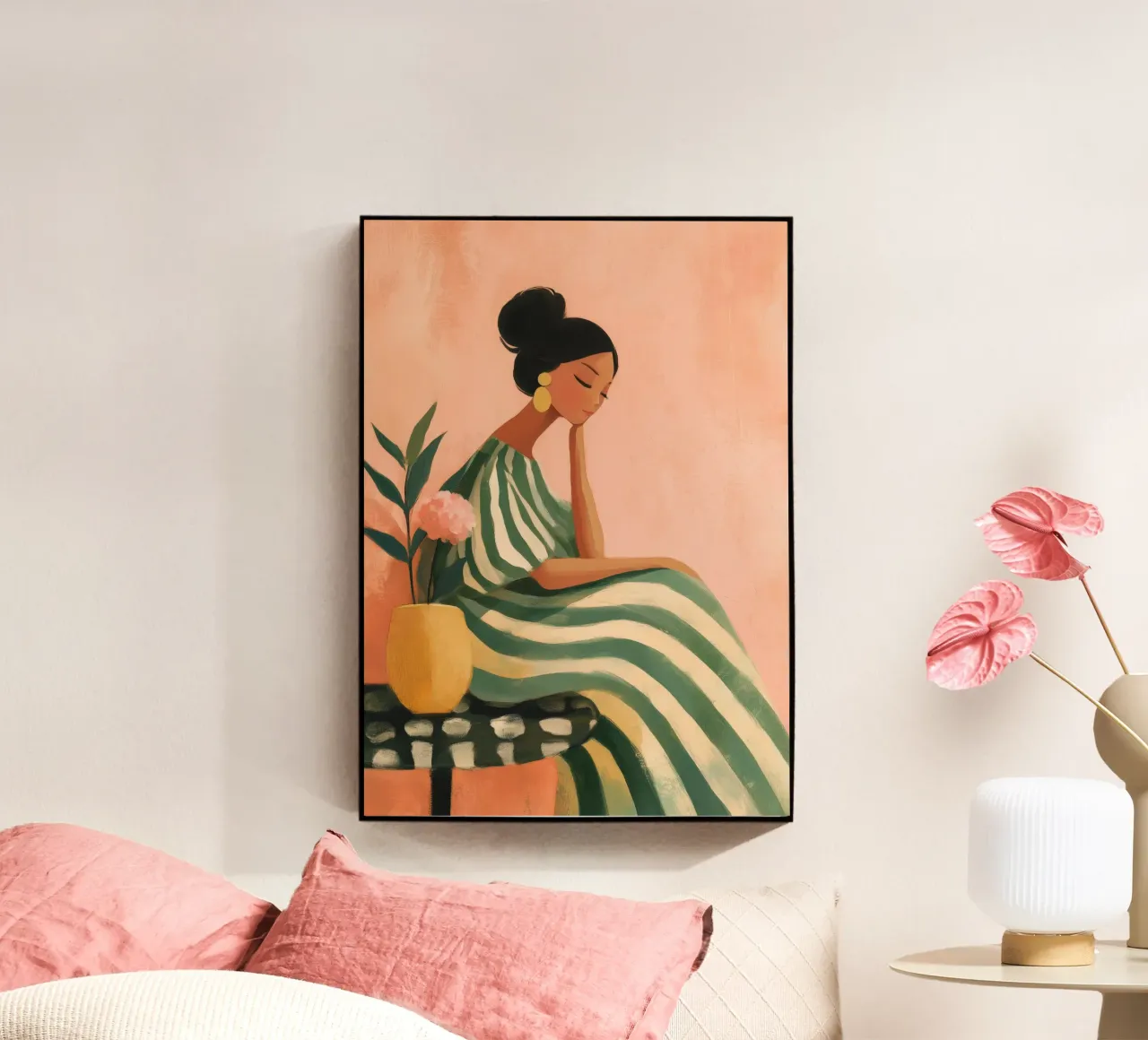 The Soft Geometry of Stillness plexiglass da Clara August