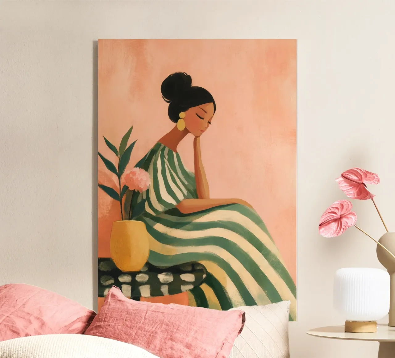 The Soft Geometry of Stillness plexiglass da Clara August