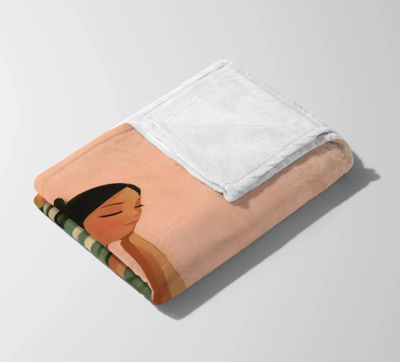The Soft Geometry of Stillness coperta in pile da Clara August
